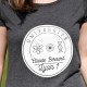 T-shirt Triblend B&C femme coloris heather dark grey
